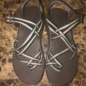 Chaco Brown and Gray Sandals